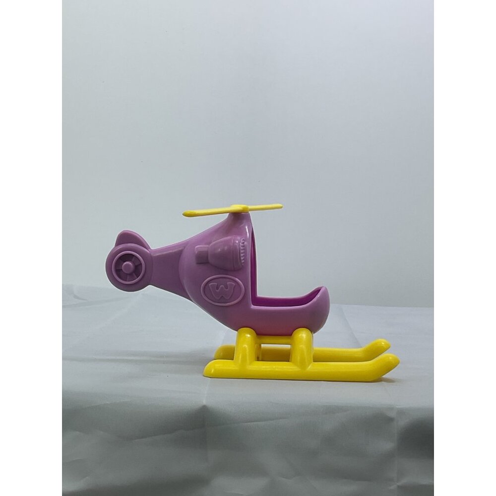Purple & Yellow Toy Helicopter For Kids